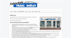 Desktop Screenshot of fahrschule-bosslet.de